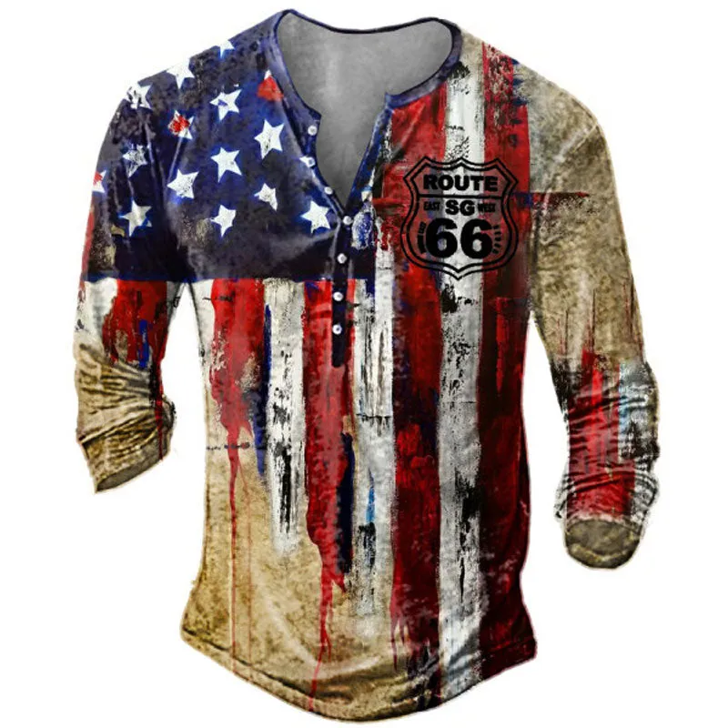 T-shirt homme année 90 militaire