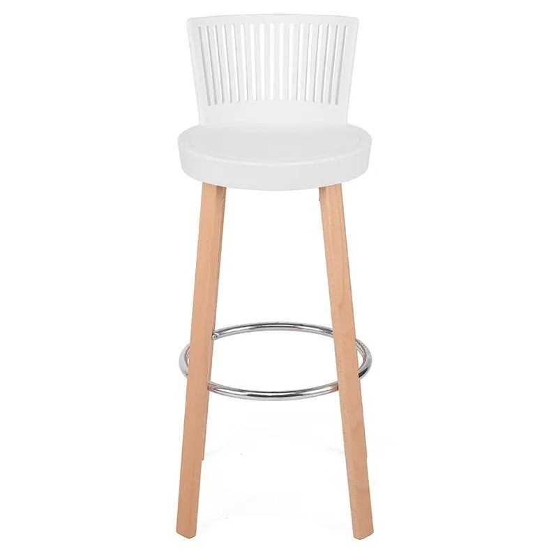 Tabouret manaig coloris blanc