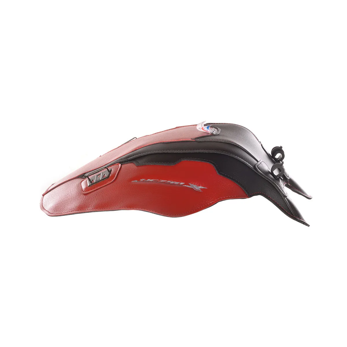 Tapis de réservoir BAGSTER Honda 750 NC X 2014-2015 Rouge Fonce / Noir Mat Graine