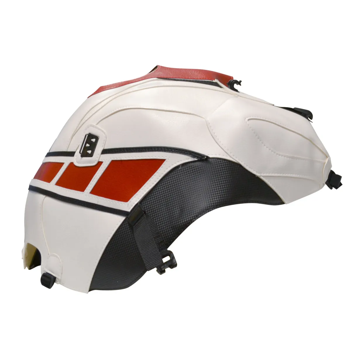 Tapis de réservoir BAGSTER Yamaha 800 FZ8 2010-2016 Blanc / Rouge / Noir