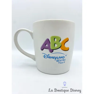 Tasse Mickey Mouse Lettre M Disneyland Paris Disney ABC mug