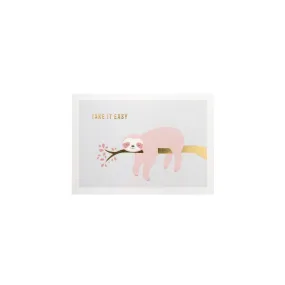 Timi - Carte postale Paresseux
