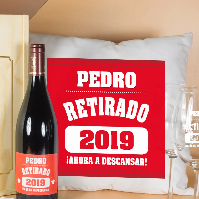 Trousse de retraite personnalisée amusante
