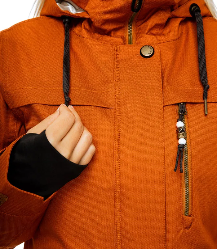 Veste Snow 686 Spirit Red Clay Satin Dobby